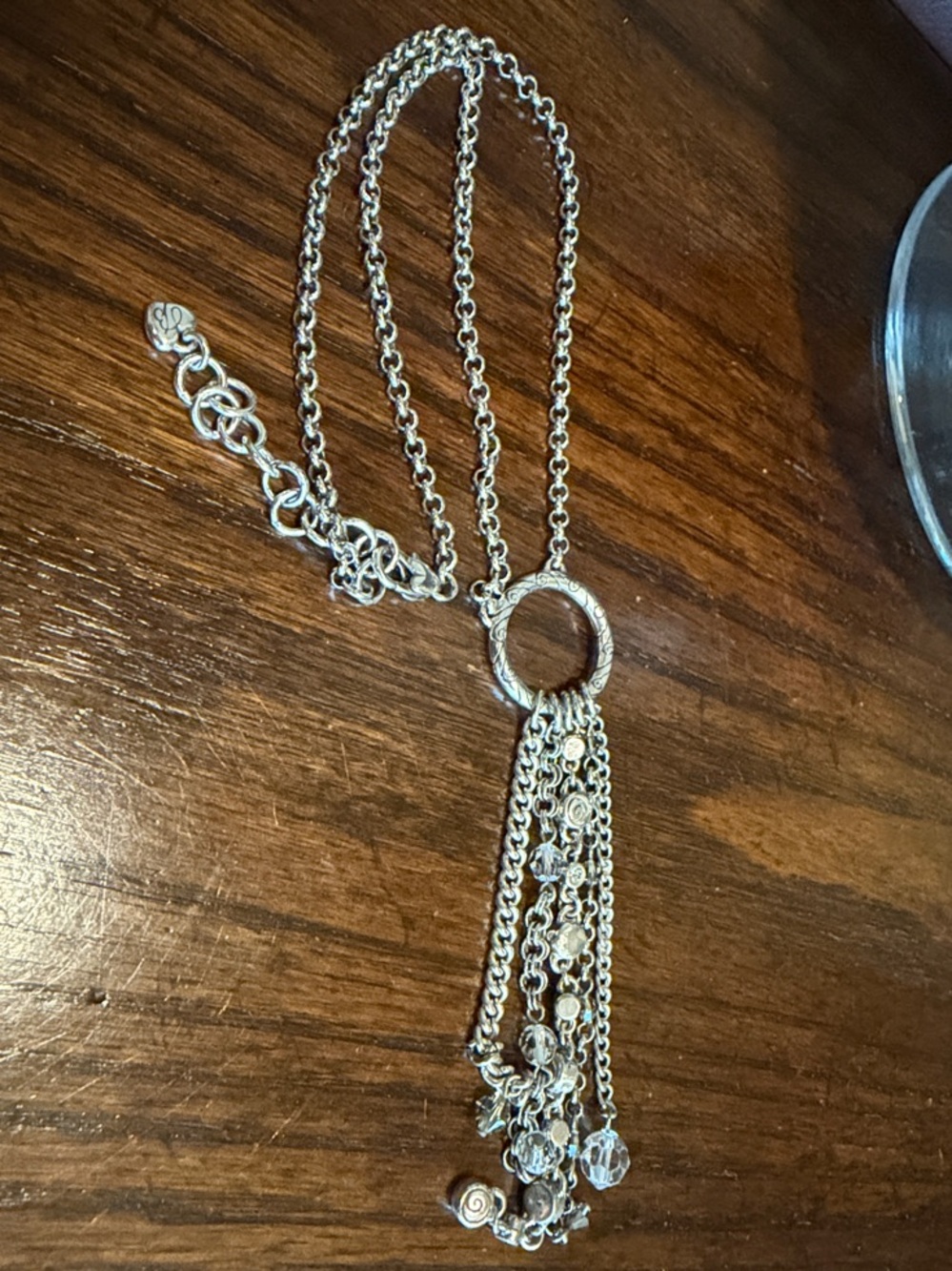 Brighton Infinity Tassel Necklace
